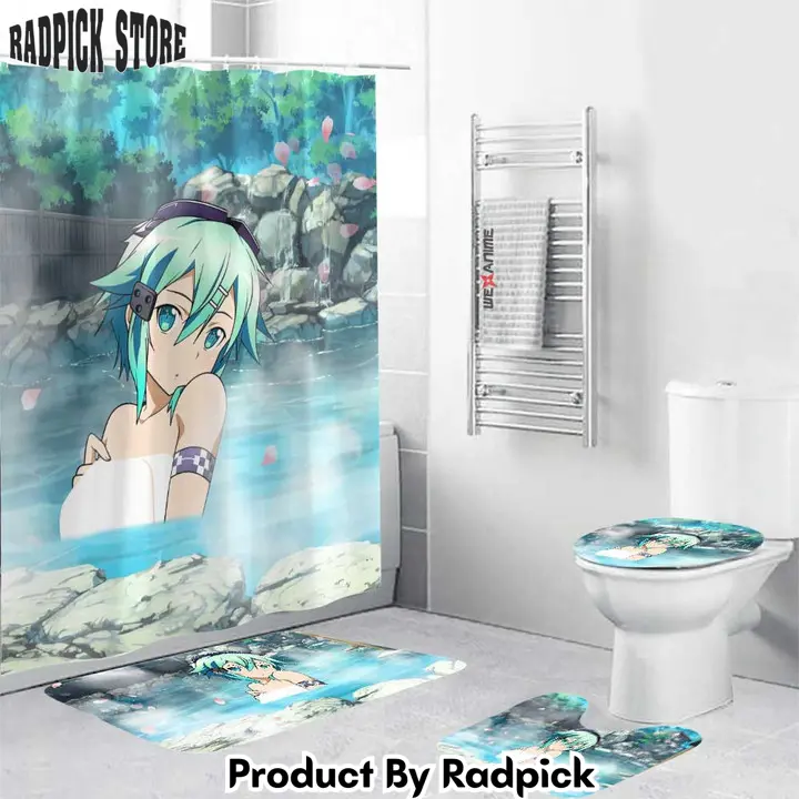 Sword art online girls hot spring shino asada sinon combo bathroom set   rp0207039